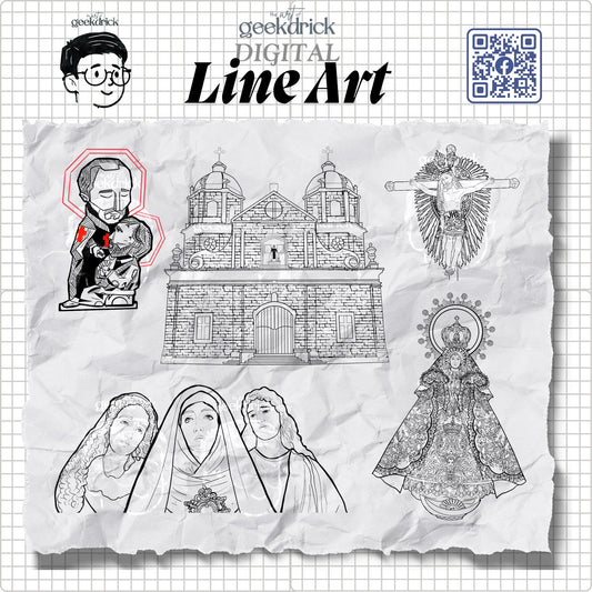 LINE ART -Digital Art Commission